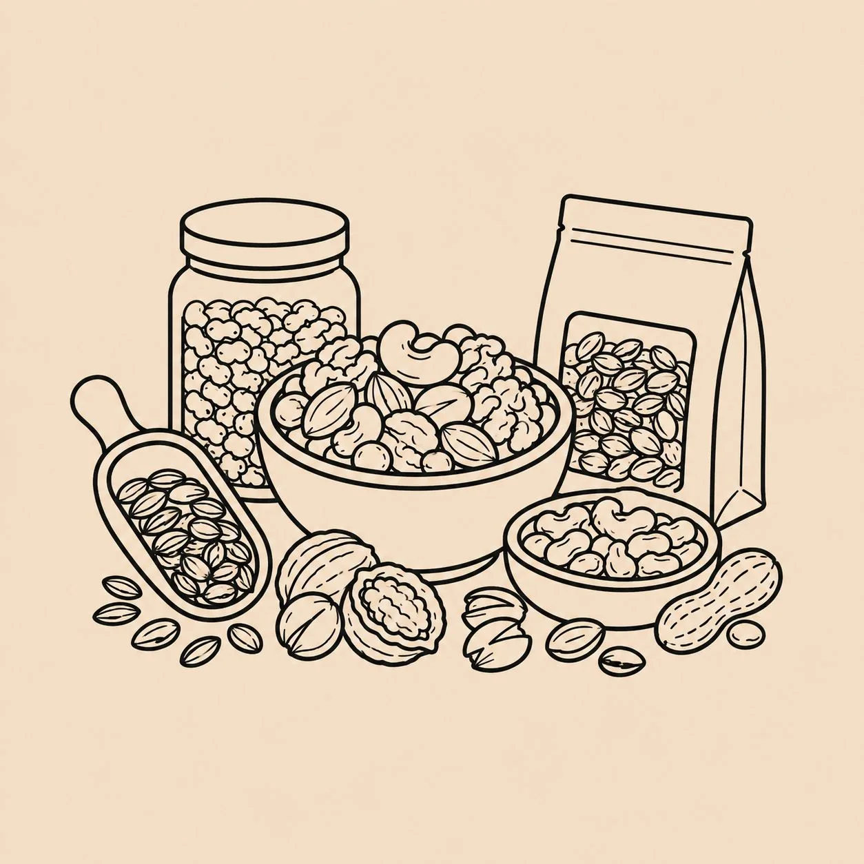لب ومقرمشات